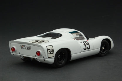 EXOTO 1:18 1967 Porsche 910 #39 Le Mans 24 Hours Udo Schutz, Joe Buzzetta Black cover MTB00062DB