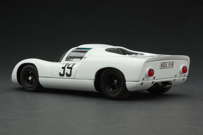 EXOTO 1:18 1967 Porsche 910 #39 Le Mans 24 Hours Udo Schutz, Joe Buzzetta Black cover MTB00062DB