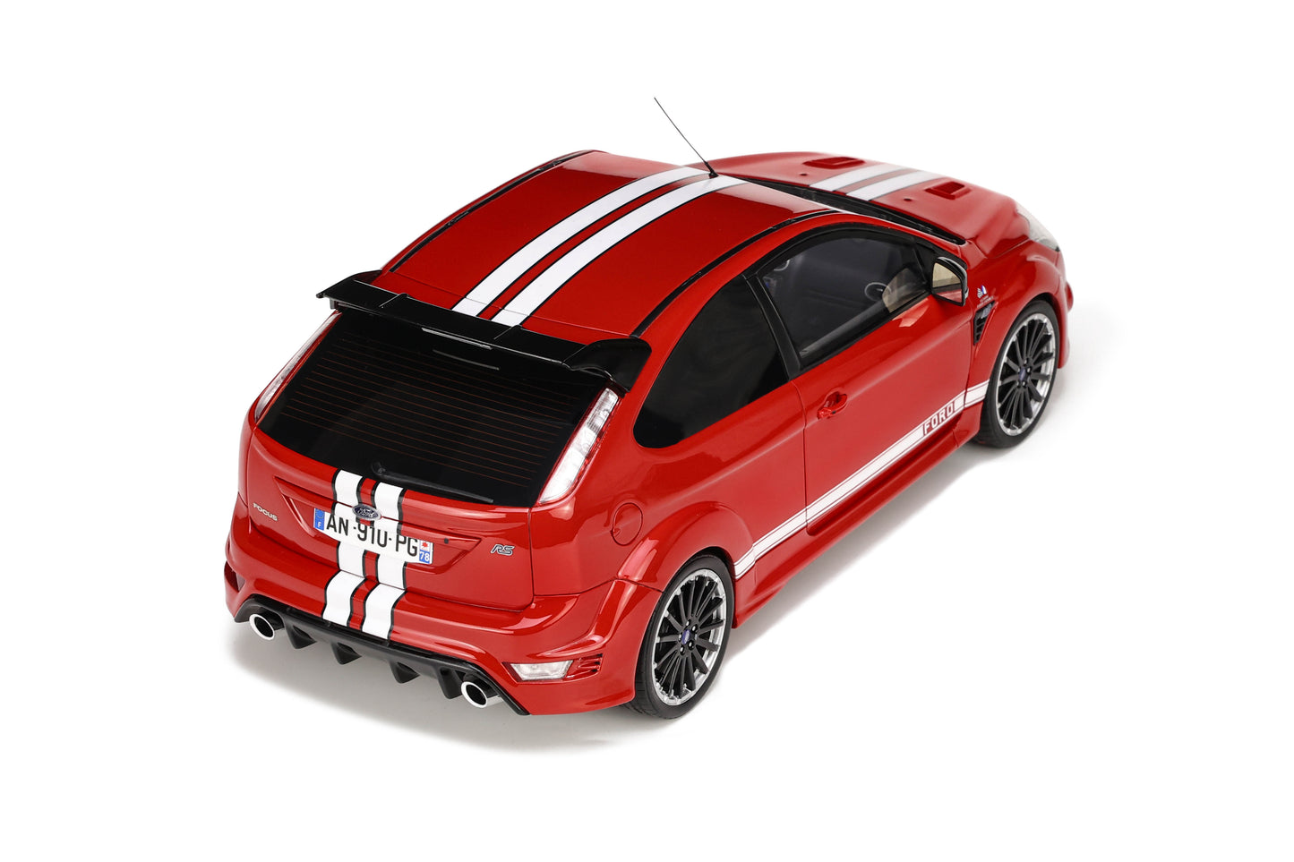 OTTO 1:18 Ford Focus Rs MK2 Le Mans 2010 Red OT1007