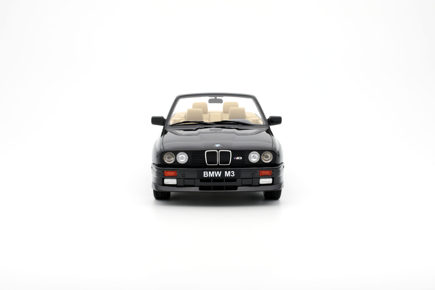 OTTO 1:18 1989 BMW E30 M3 Convertible 1989 Diamond Black Metallic 181 OT1012