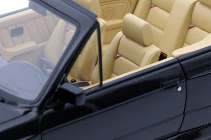 OTTO 1:18 1989 BMW E30 M3 Convertible 1989 Diamond Black Metallic 181 OT1012