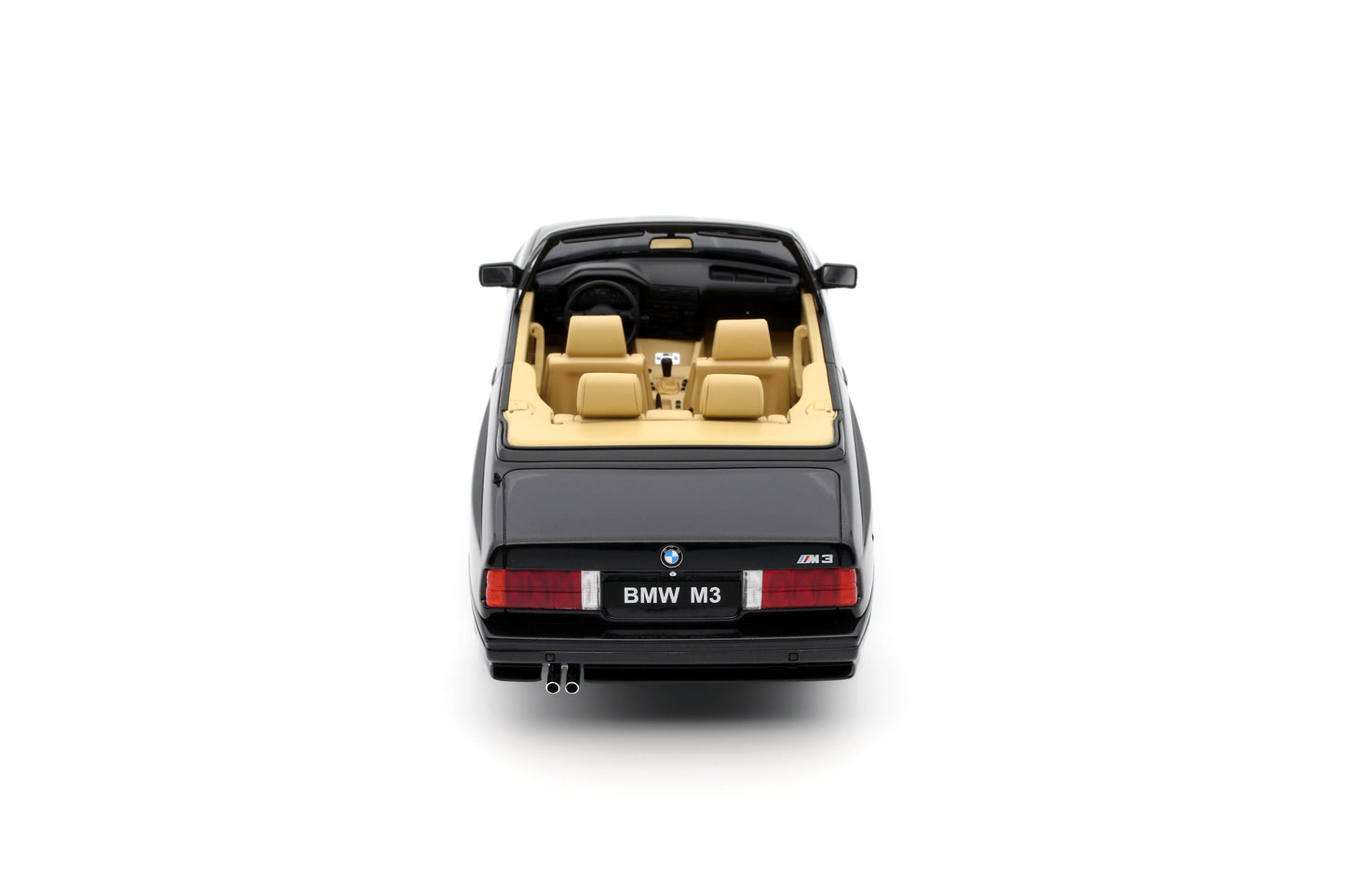 OTTO 1:18 1989 BMW E30 M3 Convertible 1989 Diamond Black Metallic 181 OT1012