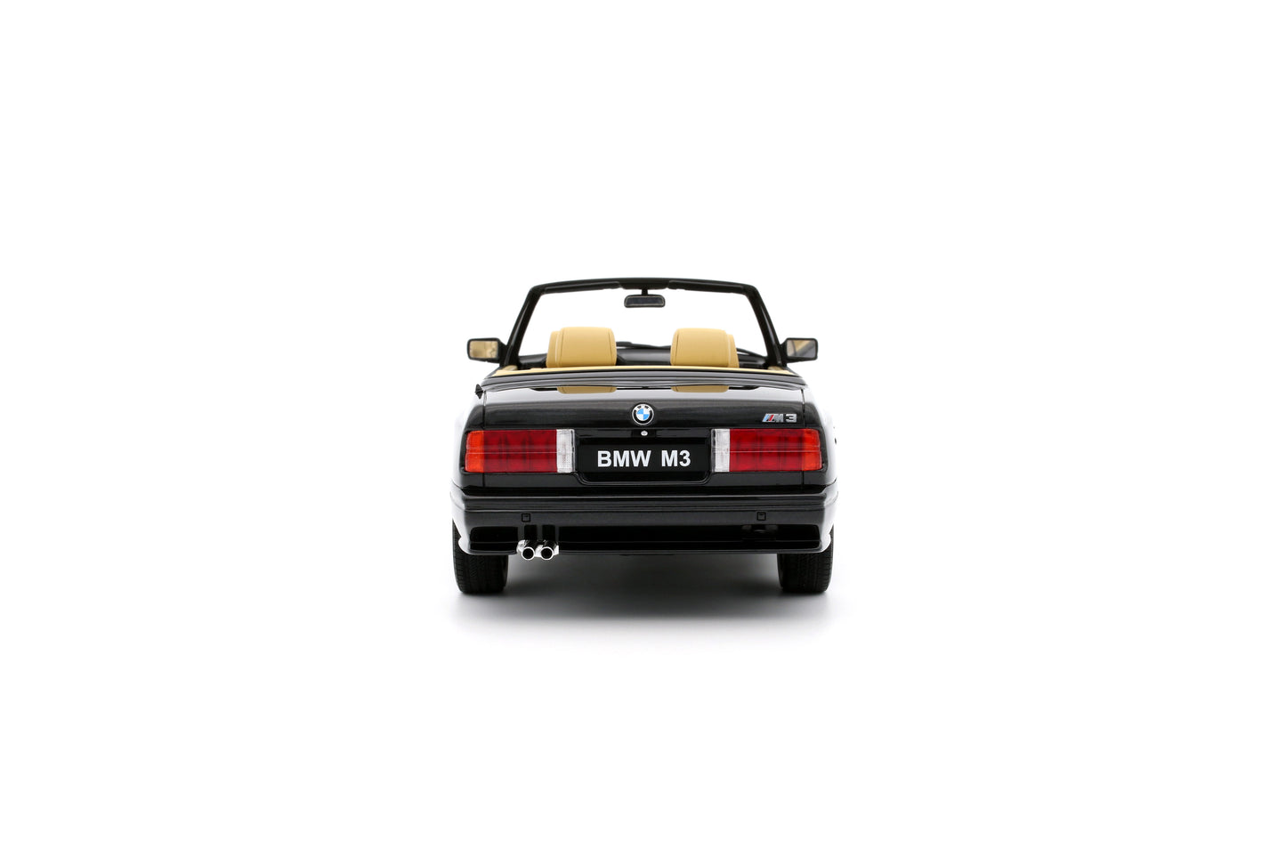 OTTO 1:18 1989 BMW E30 M3 Convertible 1989 Diamond Black Metallic 181 OT1012