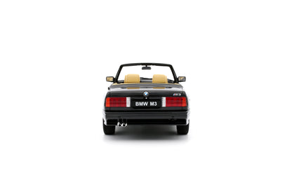OTTO 1:18 1989 BMW E30 M3 Convertible 1989 Diamond Black Metallic 181 OT1012