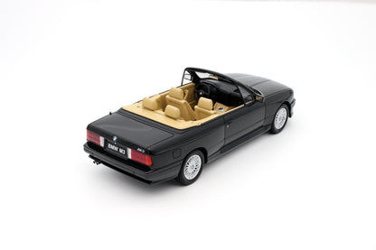 OTTO 1:18 1989 BMW E30 M3 Convertible 1989 Diamond Black Metallic 181 OT1012