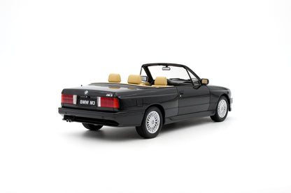 OTTO 1:18 1989 BMW E30 M3 Convertible 1989 Diamond Black Metallic 181 OT1012