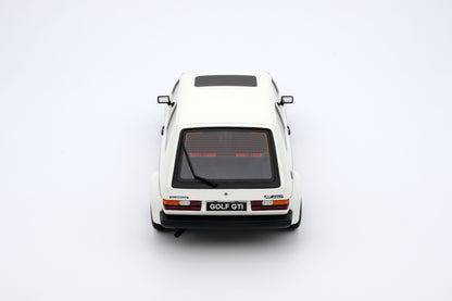 OTTO 1:18 1982 Volkswagen MK1 Golf GTi ABT Alpine White OT1014