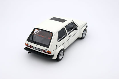 OTTO 1:18 1982 Volkswagen MK1 Golf GTi ABT Alpine White OT1014