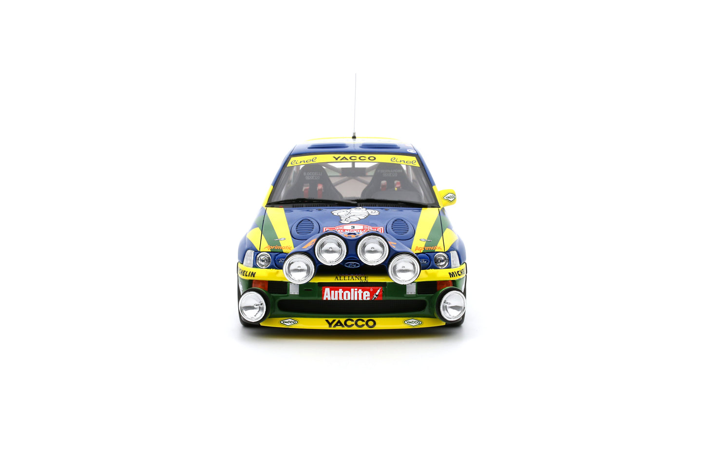 OTTO 1:18 Ford Escort RS Cosworth 1996 Rally Monte Carlo #3 P.Bernardini OT1028