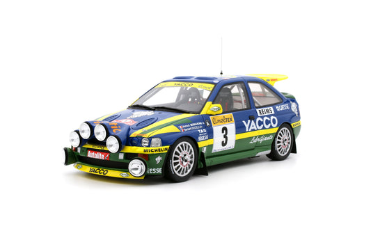 OTTO 1:18 Ford Escort RS Cosworth 1996 Rally Monte Carlo #3 P.Bernardini OT1028