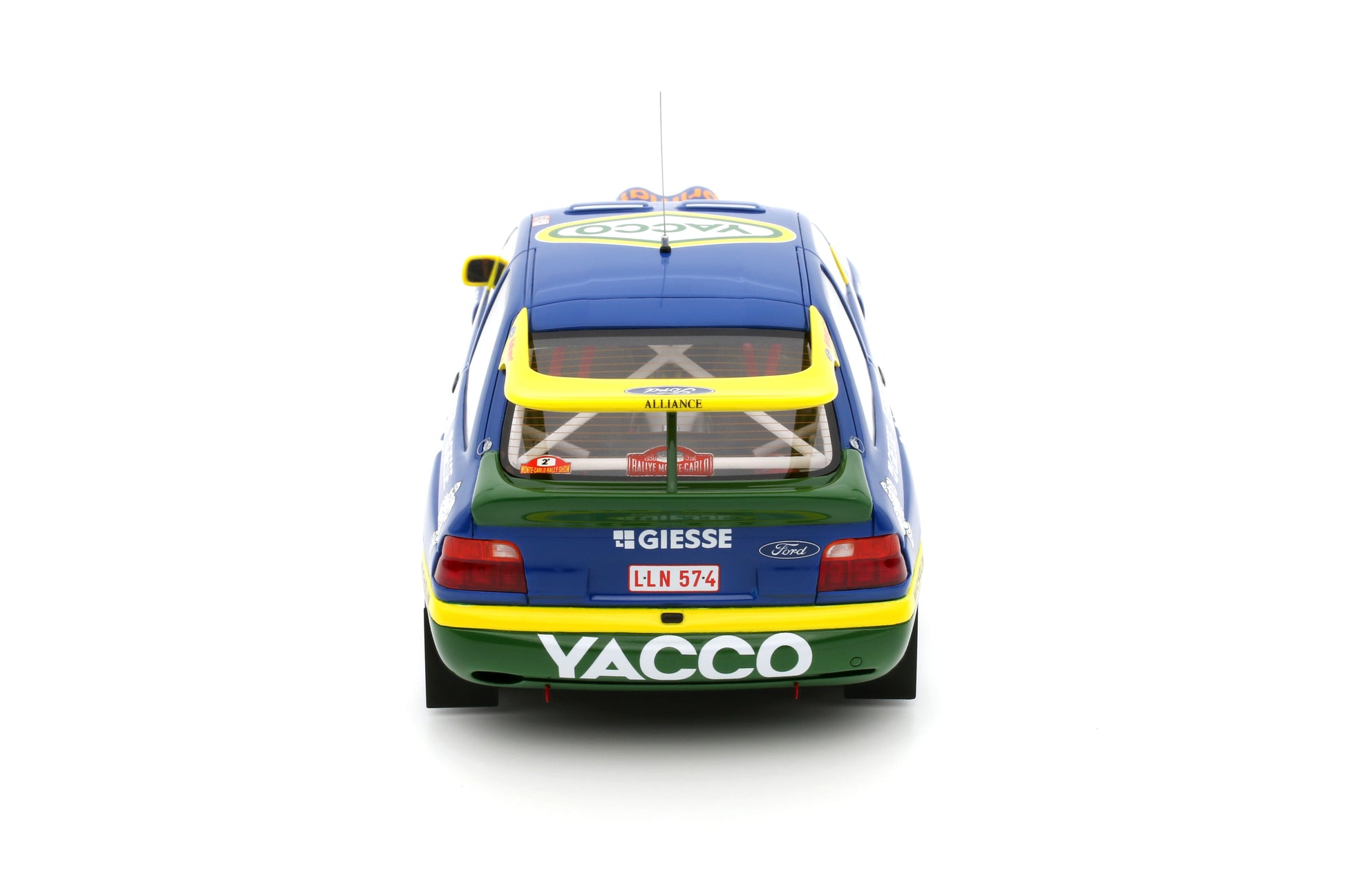 Ford Escort Cosworth RS Rallye Montecarlo 1996 #3 Bernardini Yacco OT1028 1:18 otto-mobile Limited Edition a 3000 pcs – COCHES ESCALA 1:18 Ford Escort Cosworth RS Rallye Montecarlo 1996 #3 Bernardini Yacco OT1028 1:18 otto-mobile Limited Edition a 3000 pcs – COCHES ESCALA 1:18