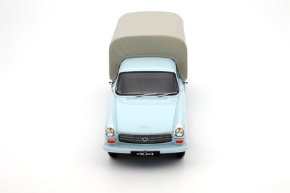 OTTO 1:18 Peugeot 404 Pick-UP Bache 1967 Blue OT1036