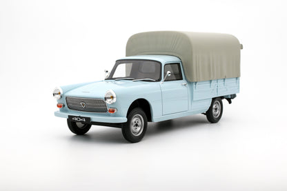 OTTO 1:18 Peugeot 404 Pick-UP Bache 1967 Blue OT1036