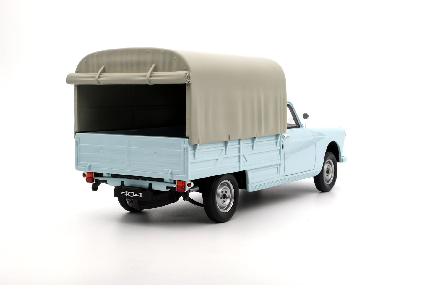 OTTO 1:18 Peugeot 404 Pick-UP Bache 1967 Blue OT1036
