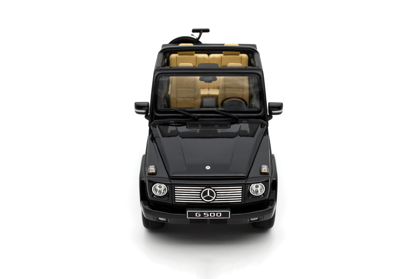 OTTO 1:18 Mercedes-Benz G500 Convertible 2007 Obsidian Black Metallic OT1040