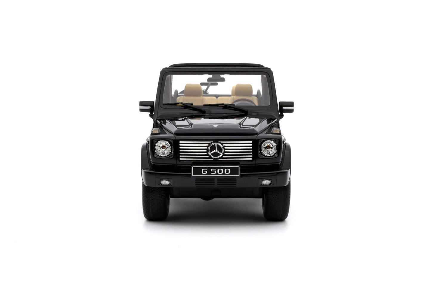 OTTO 1:18 Mercedes-Benz G500 Convertible 2007 Obsidian Black Metallic OT1040