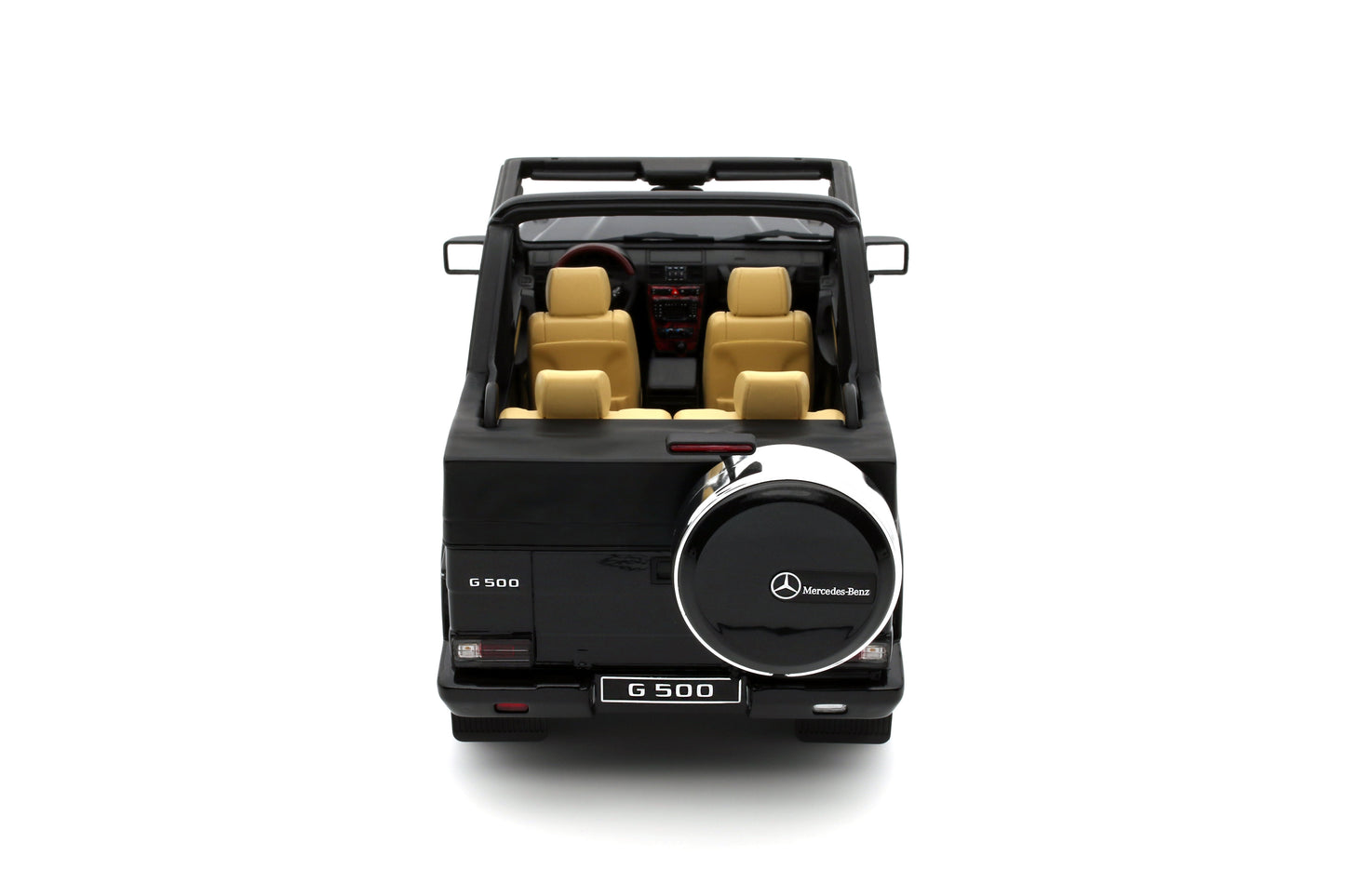 OTTO 1:18 Mercedes-Benz G500 Convertible 2007 Obsidian Black Metallic OT1040