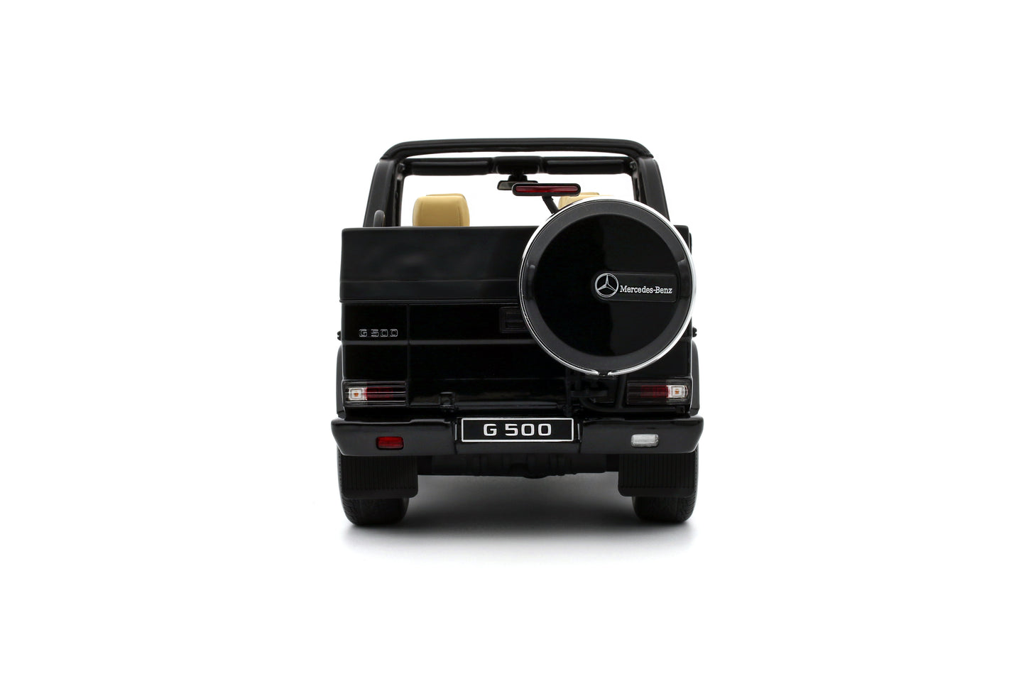 OTTO 1:18 Mercedes-Benz G500 Convertible 2007 Obsidian Black Metallic OT1040