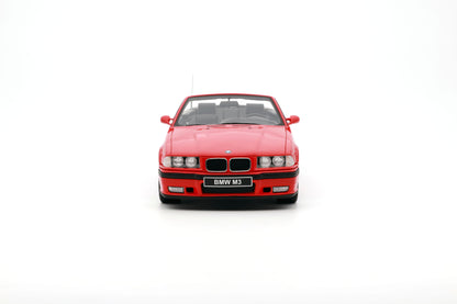 OTTO 1:18 1995 BMW E36 M3 Convertible Bright Red 308 OT1048