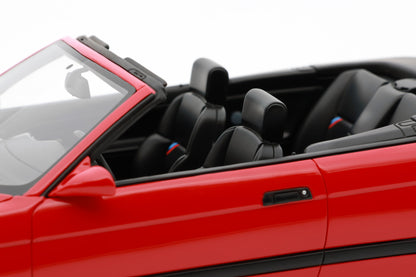 OTTO 1:18 1995 BMW E36 M3 Convertible Bright Red 308 OT1048