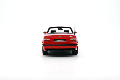 OTTO 1:18 1995 BMW E36 M3 Convertible Bright Red 308 OT1048