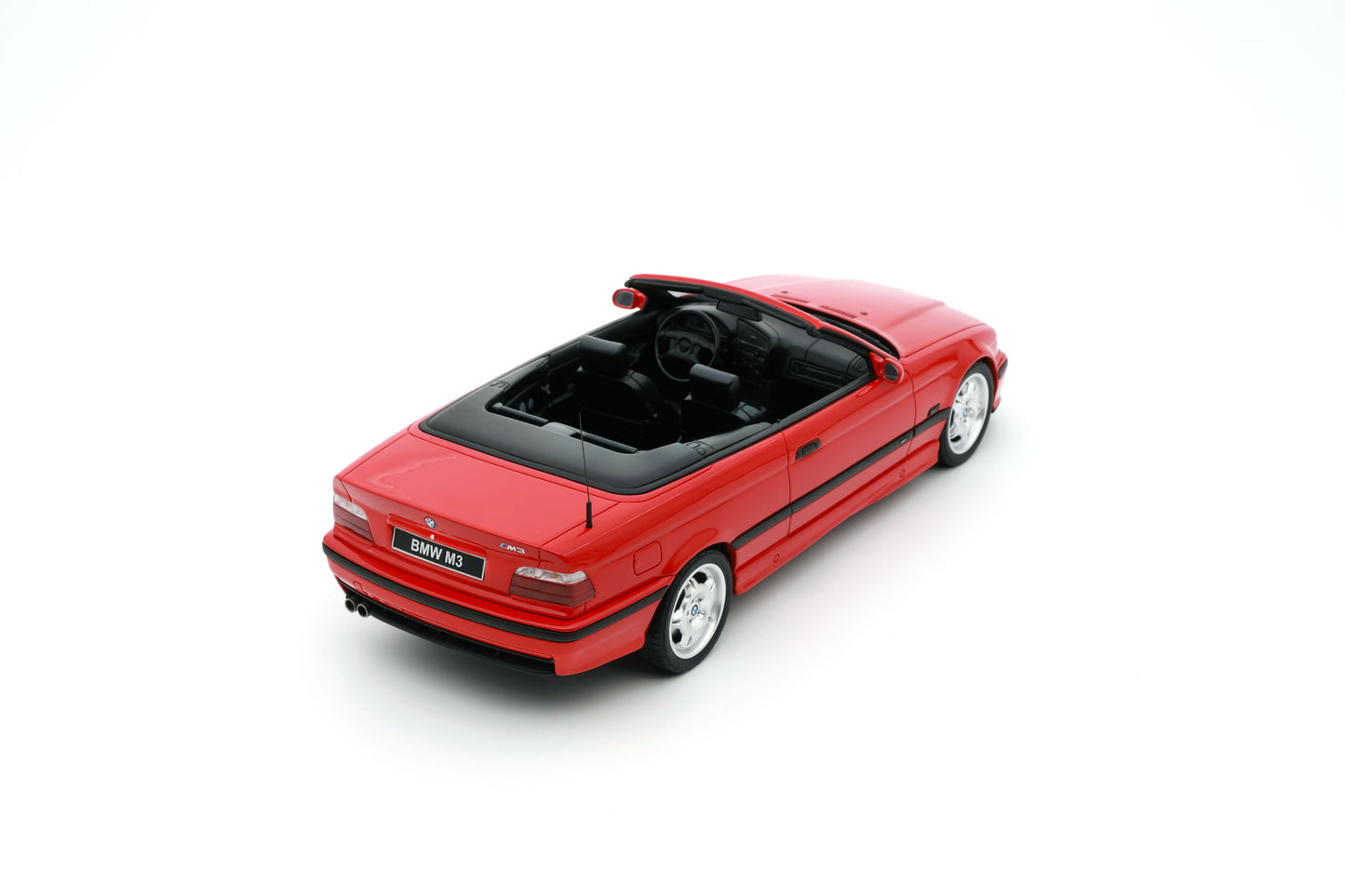 OTTO 1:18 1995 BMW E36 M3 Convertible Bright Red 308 OT1048