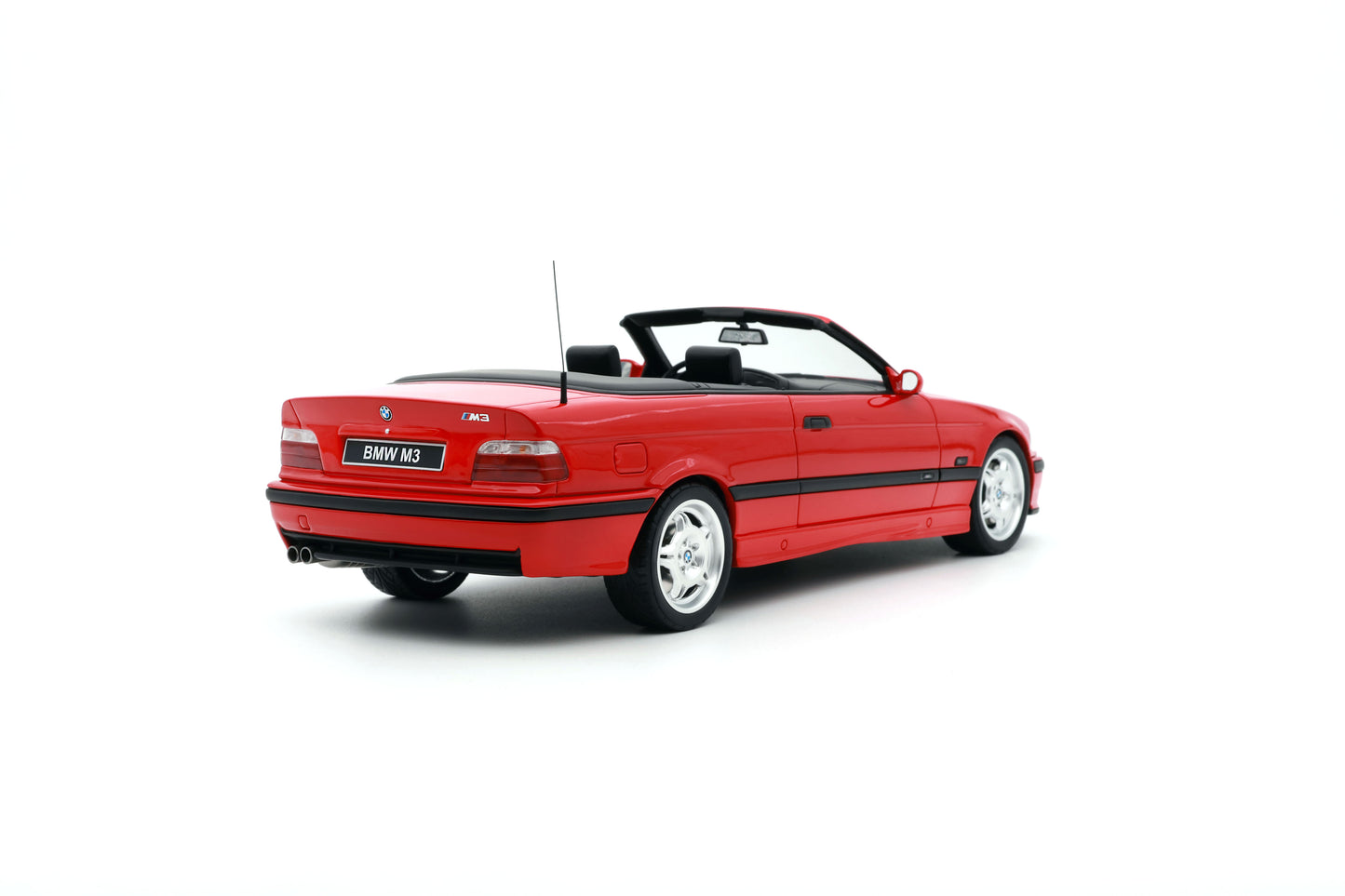 OTTO 1:18 1995 BMW E36 M3 Convertible Bright Red 308 OT1048