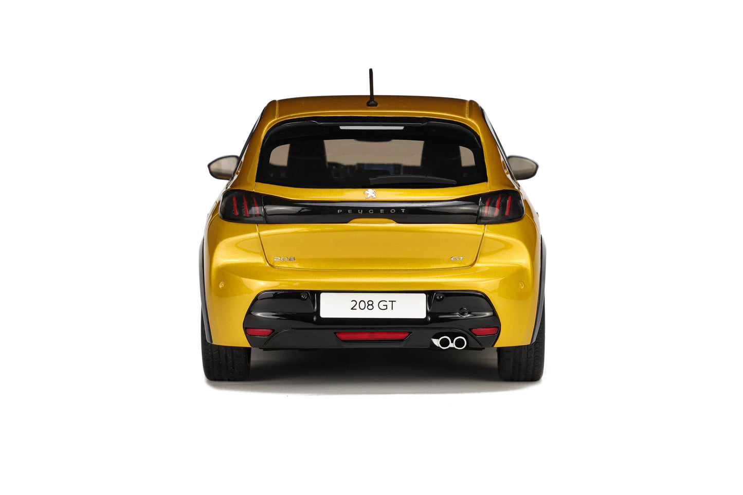 OTTO 1:18 Peugeot 208 GT 2020 Yellow OT930