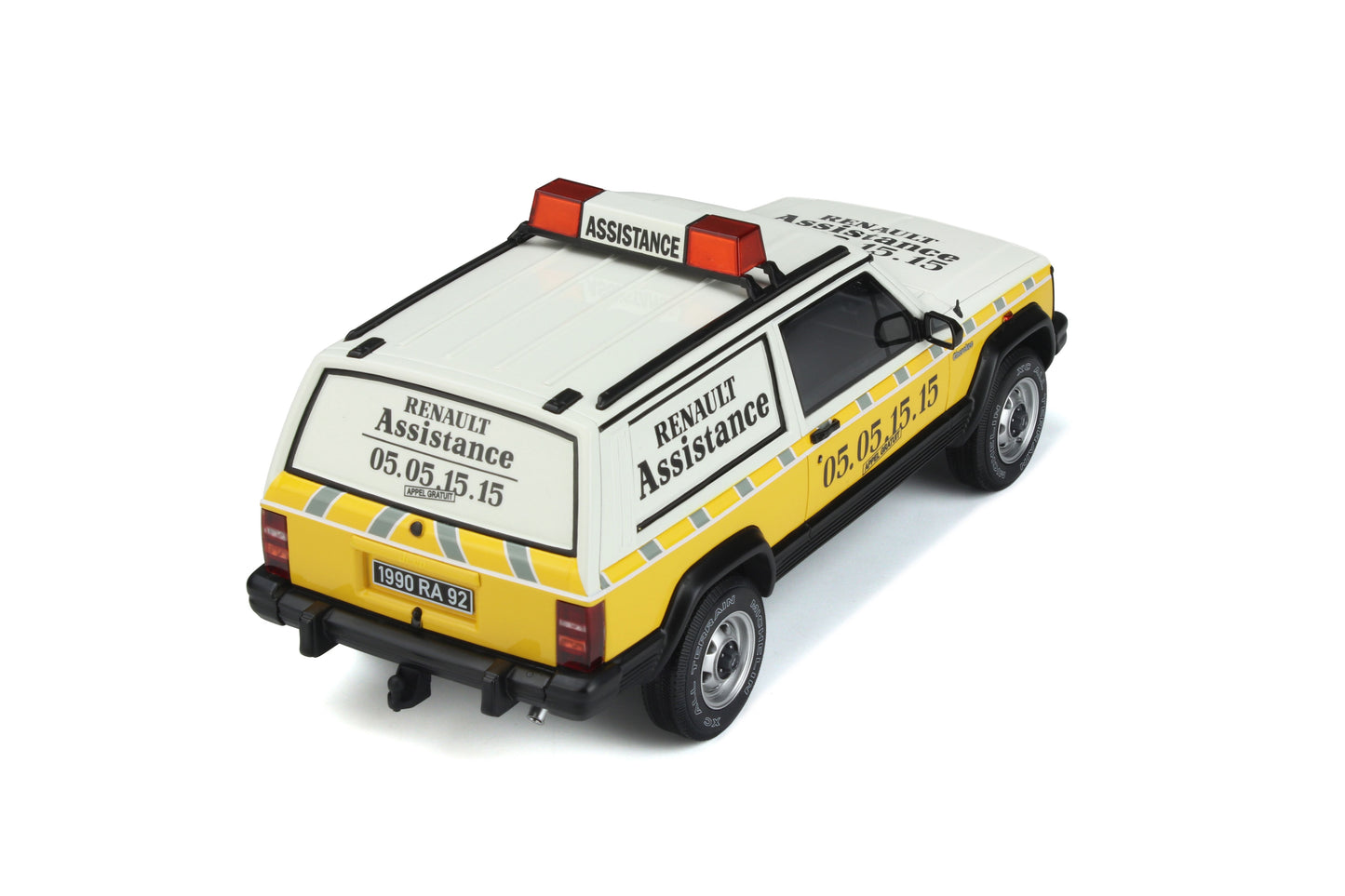 OTTO 1:18 Jeep Cherokee Renault Assistance 1989 OT939