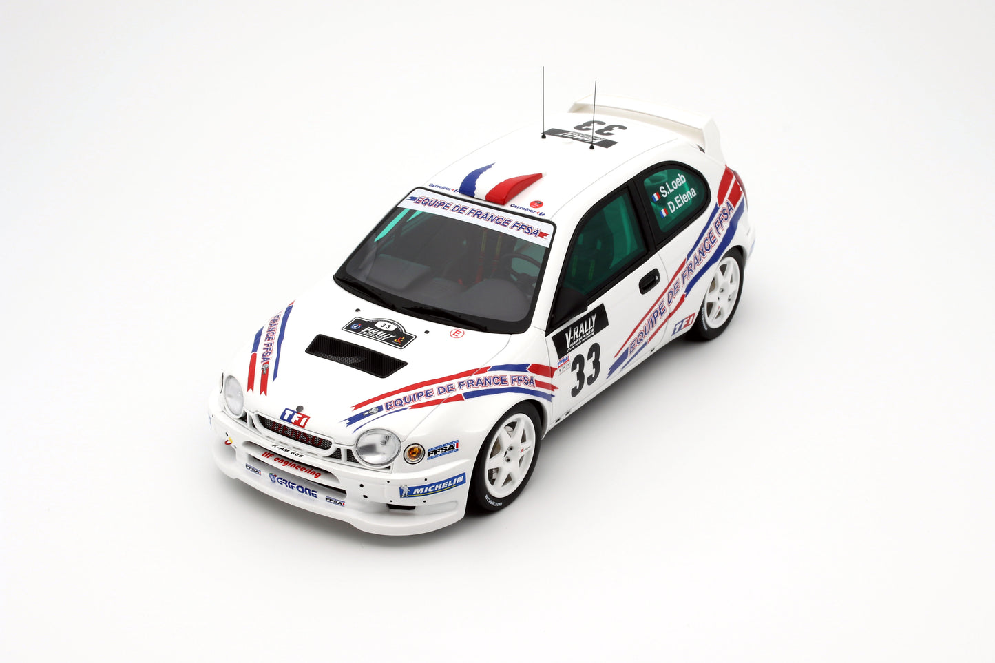 OTTO 1:18 Toyota Corolla S.Loeb #33 WRC Tour de Corse 2000 OT996