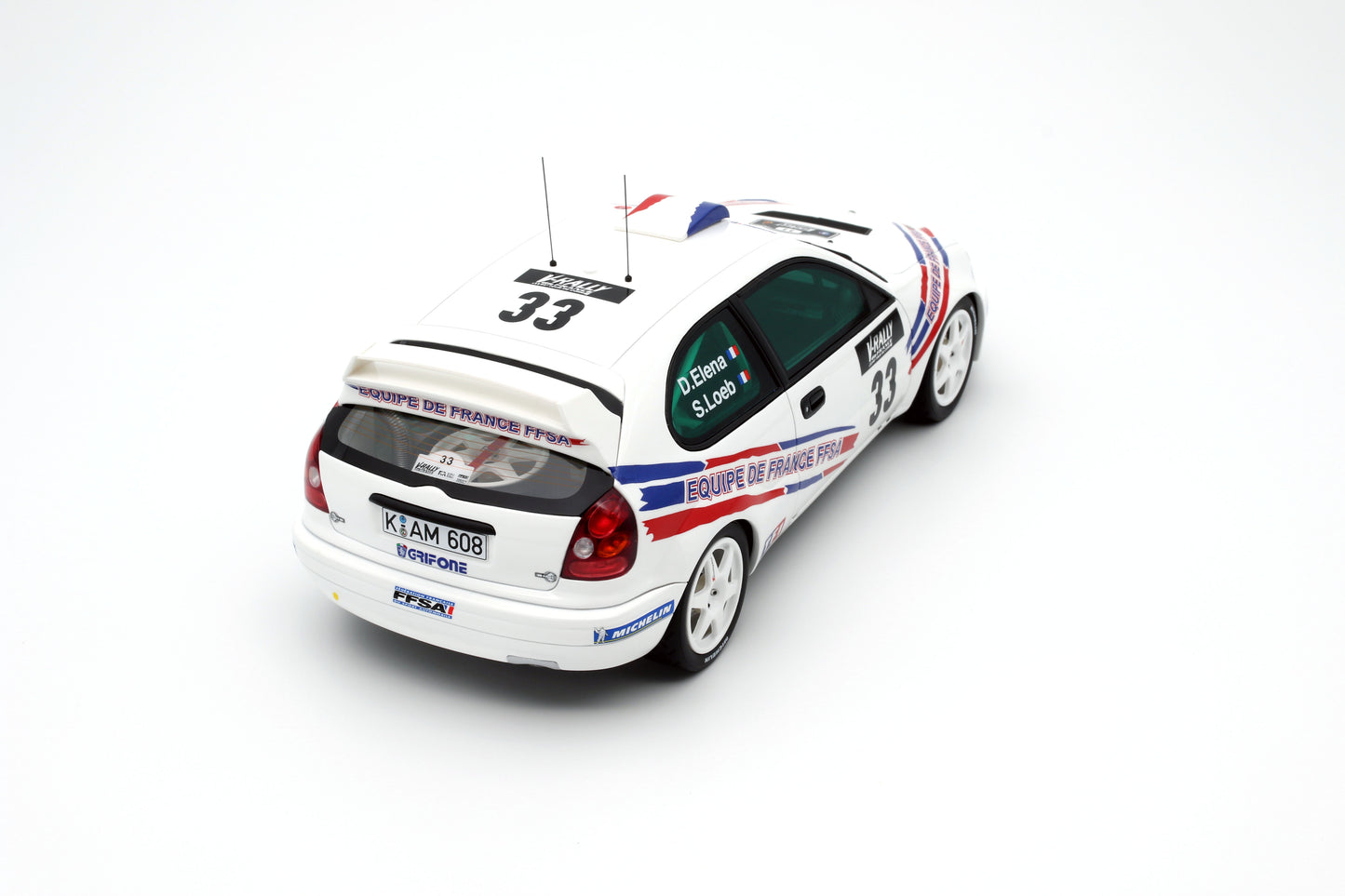 OTTO 1:18 Toyota Corolla S.Loeb #33 WRC Tour de Corse 2000 OT996