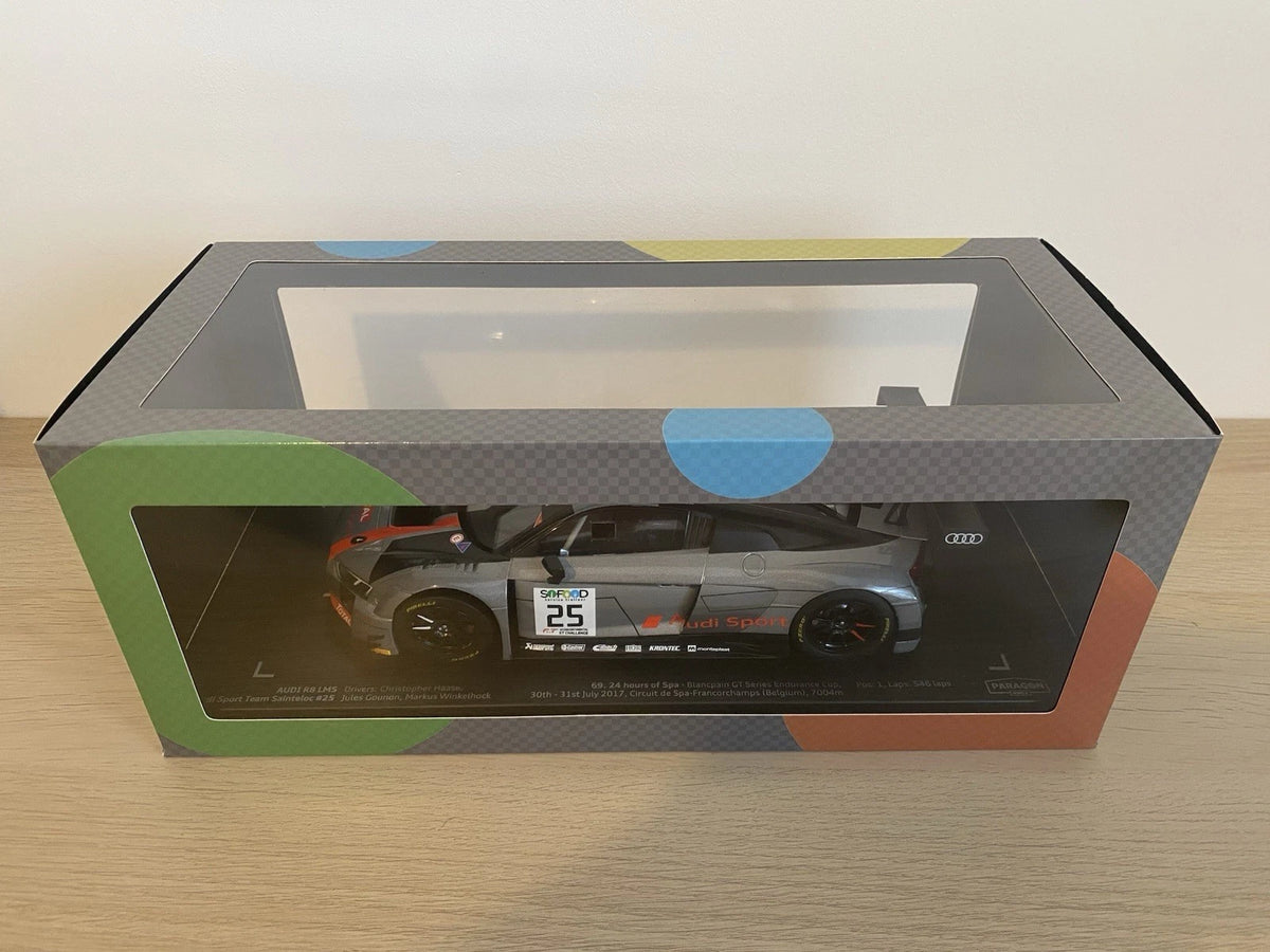 Paragon 1:18 Audi R8 LMS: Sainteloc Racing #25 (FRA) 2017 24 Hours Spa 1st PA-88111