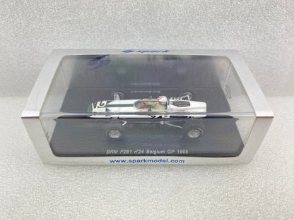 Spark 1:43 BRM P261 #24 Bob Bondurant - Belgian GP 1966 S1159