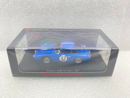 Spark 1:43 Porsche 356B Carrera Abarth GTL #37 R.Buchet/P.Monneret 24H Le Mans 1961 S1362