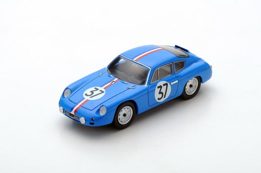 Spark 1:43 Porsche 356B Carrera Abarth GTL #37 R.Buchet/P.Monneret 24H Le Mans 1961 S1362