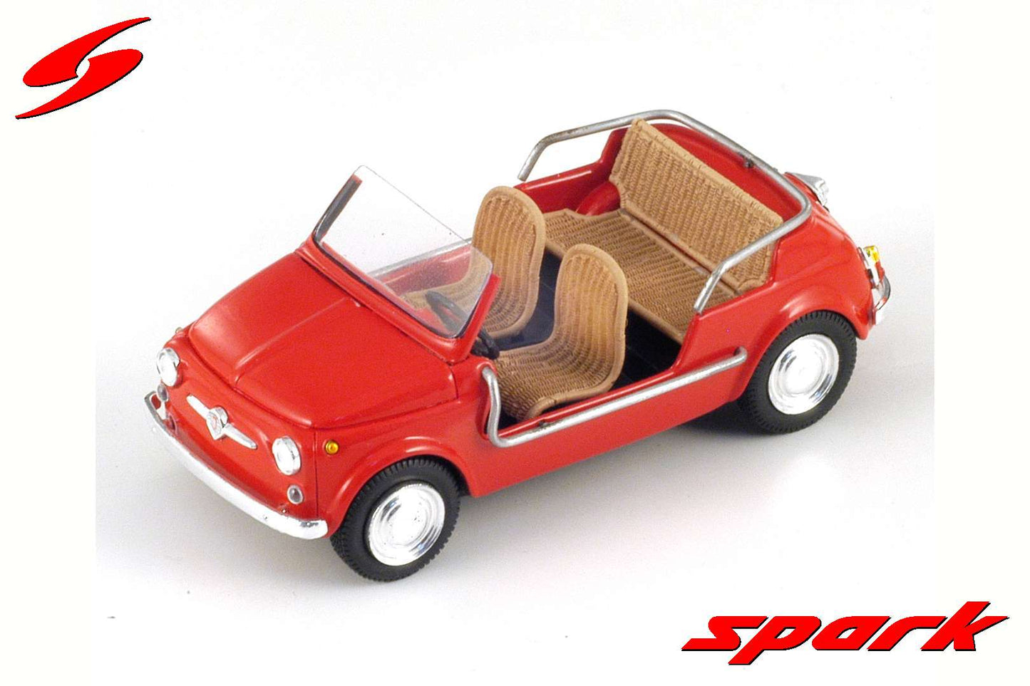 Spark 1:43 Fiat 500 Jolly 1959 Red S1499