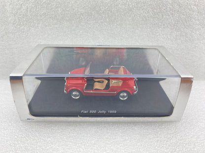 Spark 1:43 Fiat 500 Jolly 1959 Red S1499