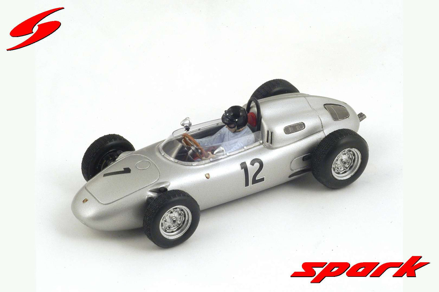 Spark 1:43 Porsche 718 #12 Dan Gurney - 2nd French GP 1961 S1865