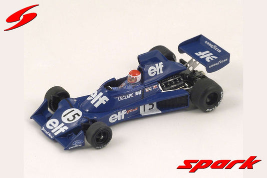 Spark 1:43 Tyrrell 007 #15 Michel Leclere - US GP 1975 S1881