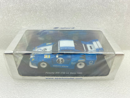 Spark 1:43 Porsche 935 #49 D.Schornstein/H.Grohs/G.Von Tschirnhaus Le Mans 1980 S2046
