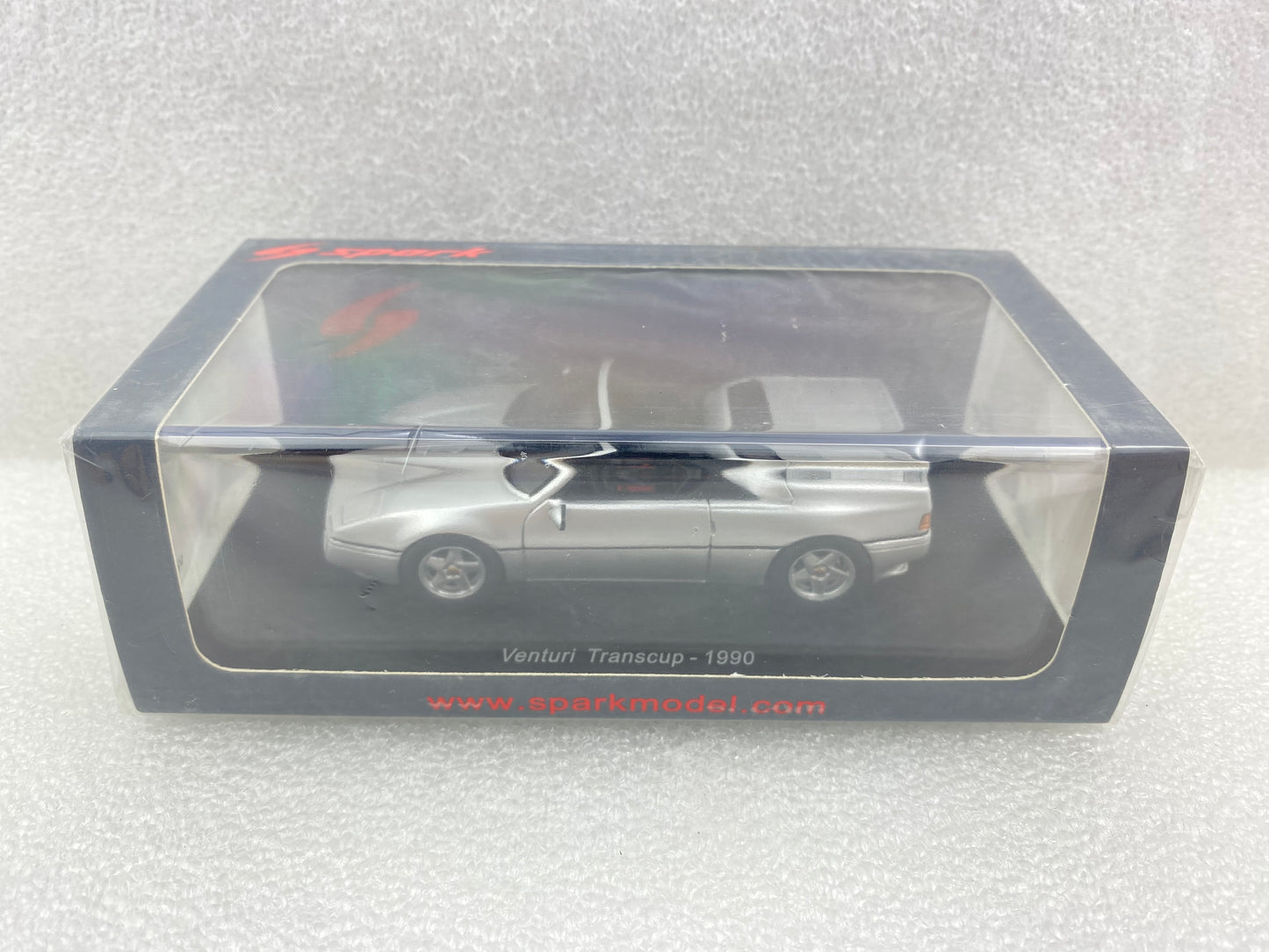 Spark 1:43 Venturi Transcup 1990 Silver S2245