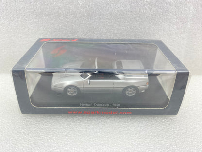 Spark 1:43 Venturi Transcup 1990 Silver S2245