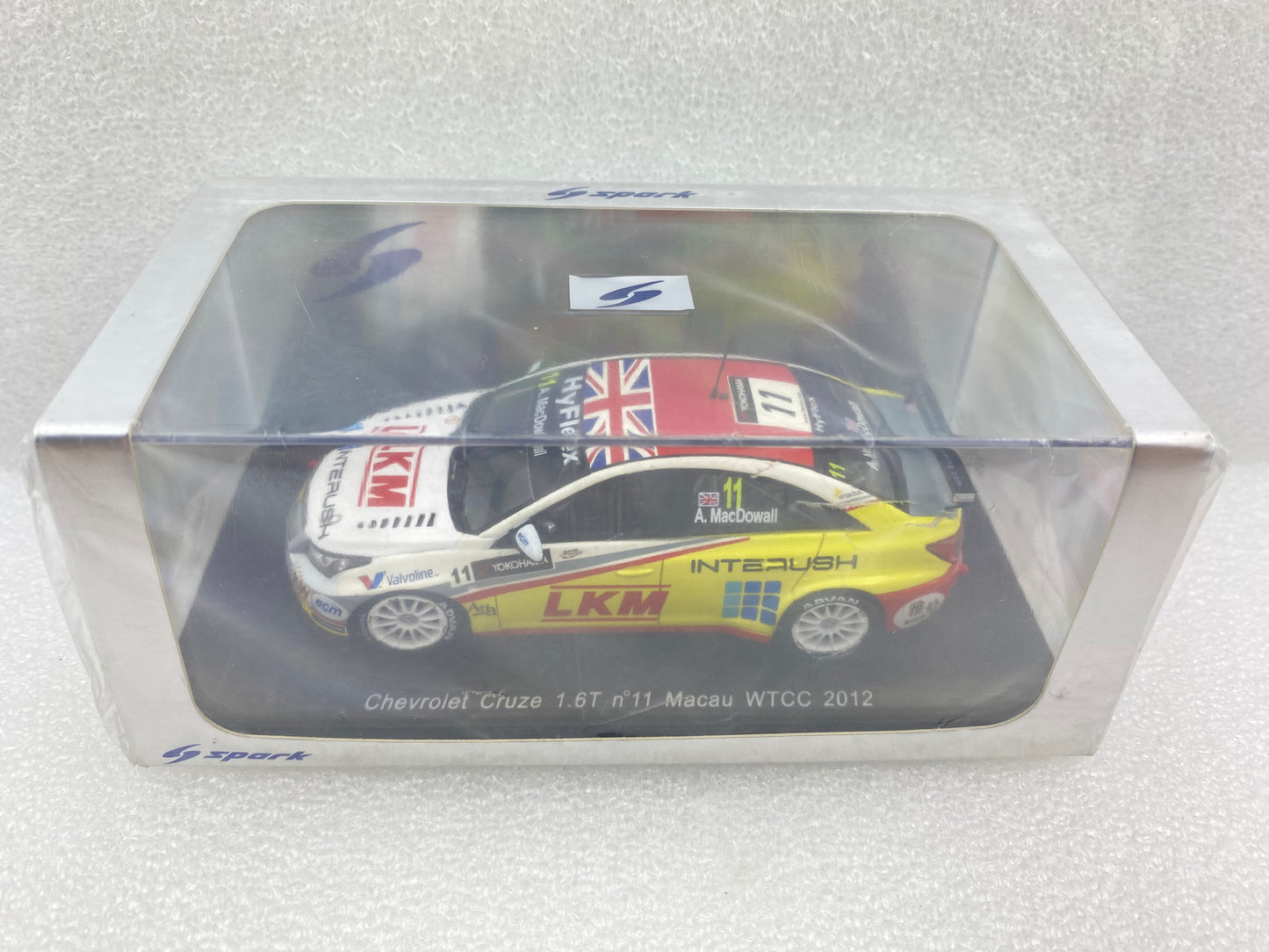 Spark 1:43 Chevrolet Cruze 1.6T #11 Macau WTCC 2012 S2492