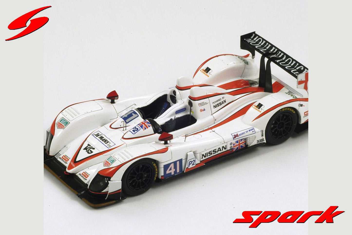 Spark 1:43 Zytek Nissan #41 Greaves Motorsport Winner LMP2 class 8th Le Mans 2011 S2533