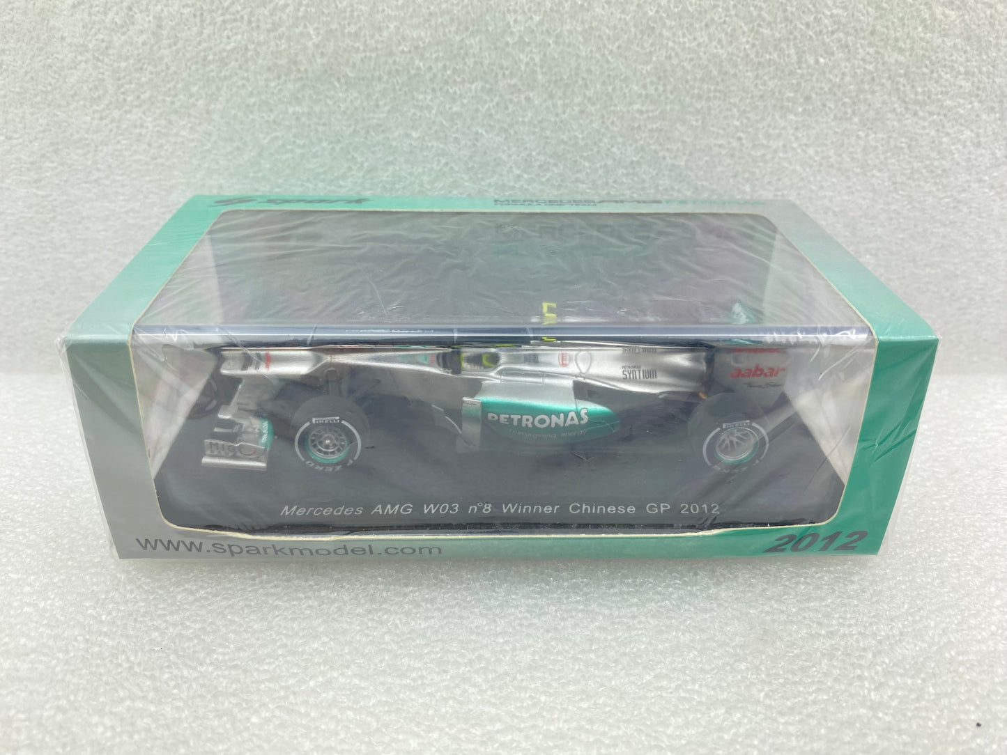 Spark 1:43 Mercedes AMG W03 #8 Winner Chinese GP S3043