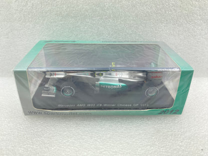 Spark 1:43 Mercedes AMG W03 #8 Winner Chinese GP S3043