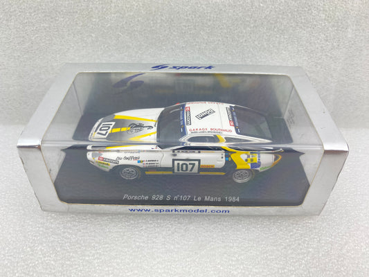 Spark 1:43 Porsche 928 S #107 R.Boutinaud/P.Renault/G.Guinand - Le Mans 1984 S3408