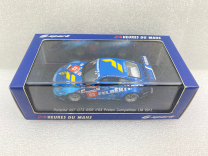 Spark 1:43 Porsche 997 GT3 RSR #63 Proton Competition Le Mans 2011 S3421