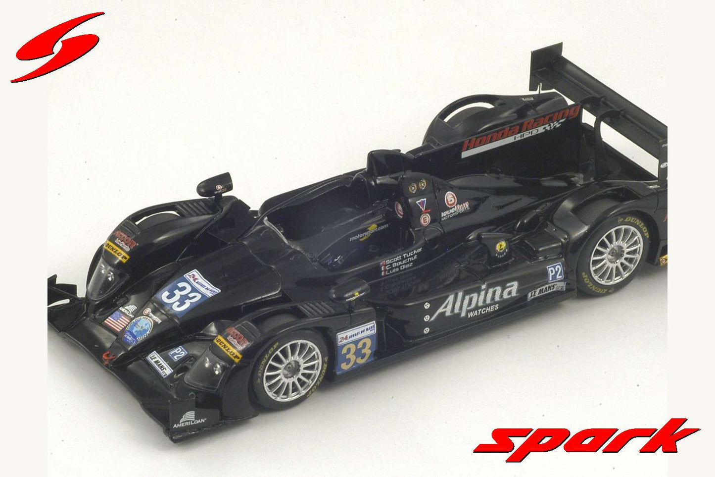 Spark 1:43 HPD ARX 03b Honda #33 Level 5 Motorsport Le Mans 2012 S3717