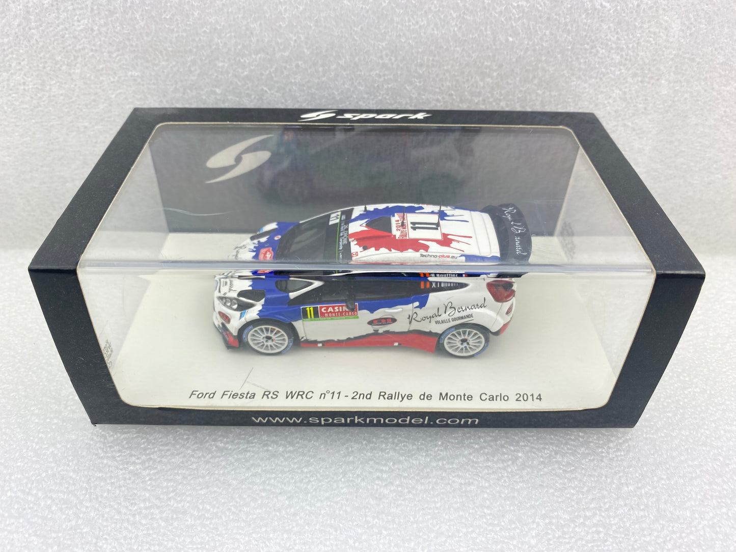 Spark 1:43 Ford Fiesta RS #11 B.Bouffier - 2nd Monte Carlo 2014 S3793